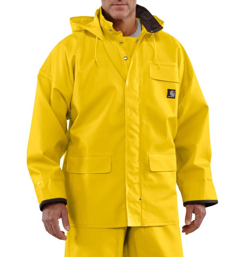 Carhartt rain gear hi on sale vis